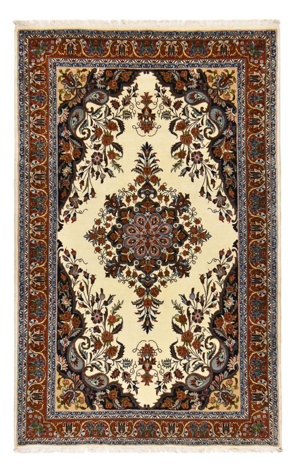 Persisk tæppe - Classic - 217 x 131 cm - lys beige