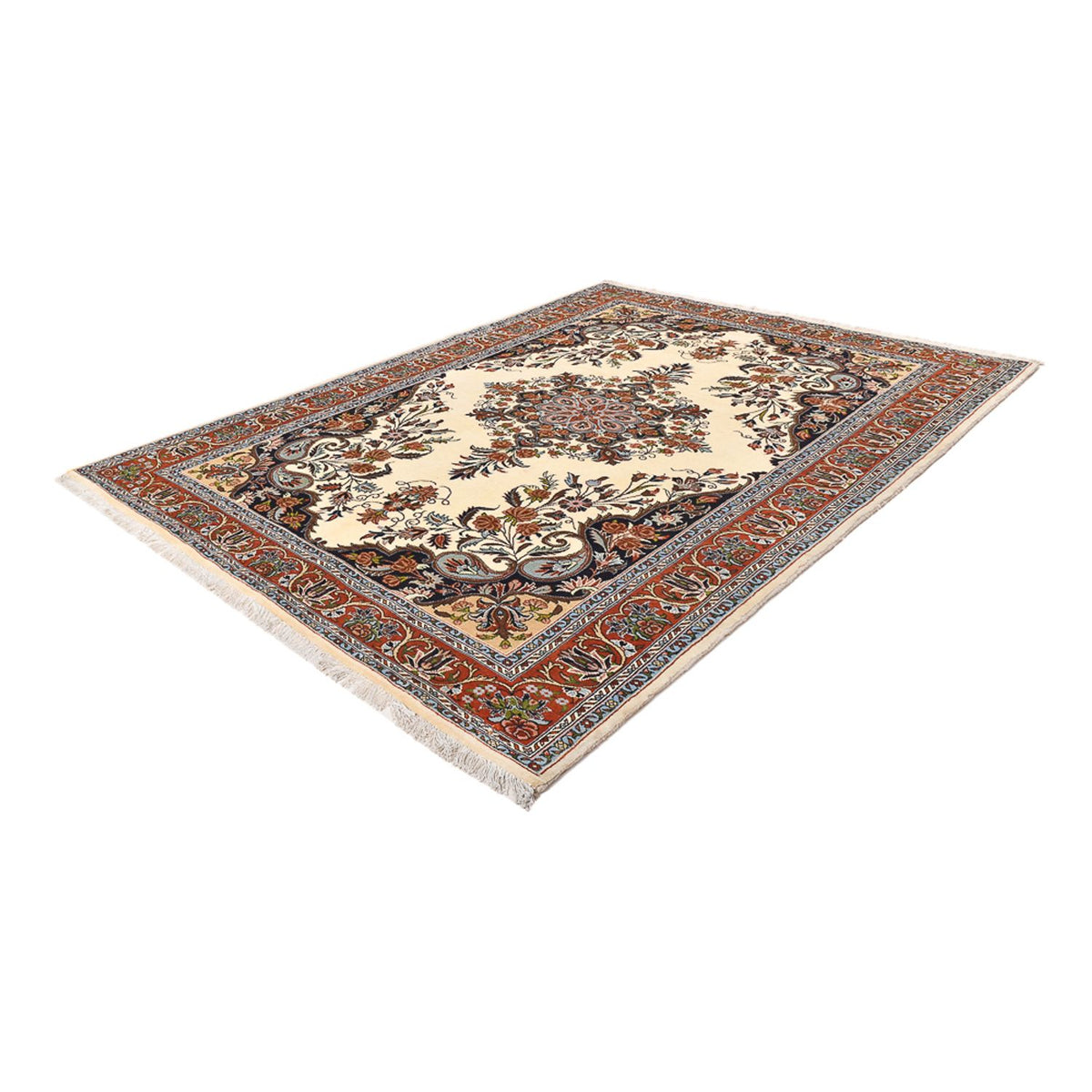 Persisk tæppe - Classic - 217 x 131 cm - lys beige