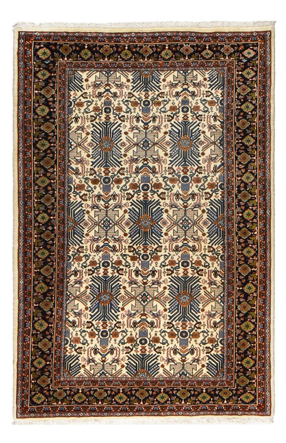 Persisk tæppe - Classic - 197 x 130 cm - lys beige