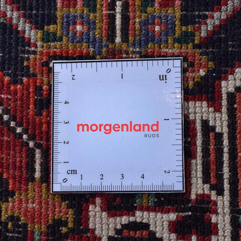 Persisk tæppe - Nomadisk - 377 x 297 cm - rød