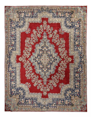 Persisk tæppe - Royal - 411 x 320 cm - rød