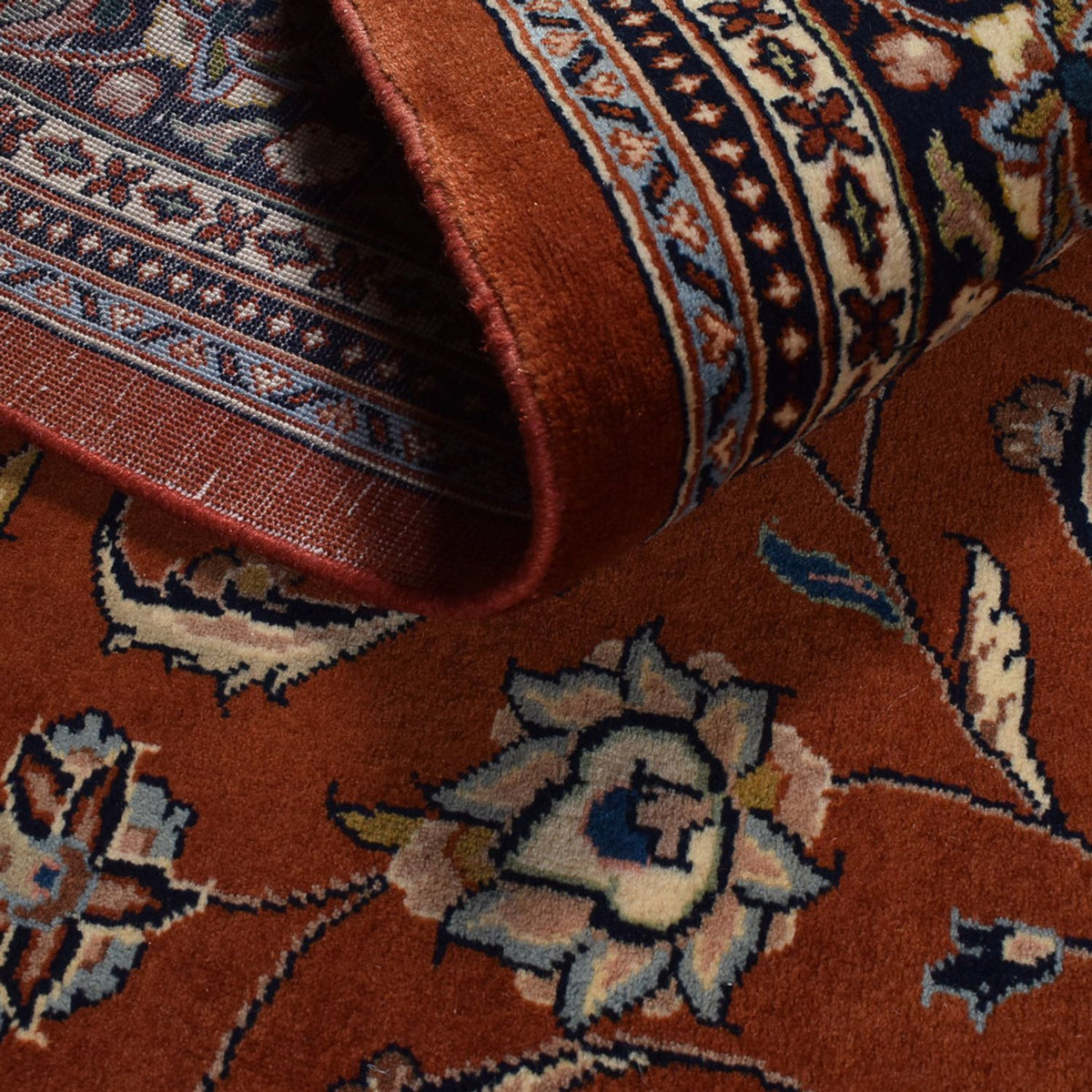 Persisk tæppe - Classic - 278 x 177 cm - mørkerød