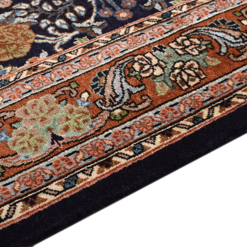 Persisk tæppe - Classic - 202 x 138 cm - mørkeblå