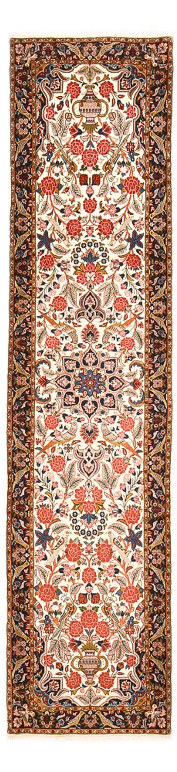 Løber Persisk tæppe - Bijar - 327 x 76 cm - beige