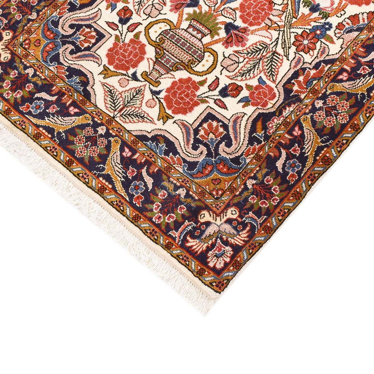 Løber Persisk tæppe - Bijar - 327 x 76 cm - beige