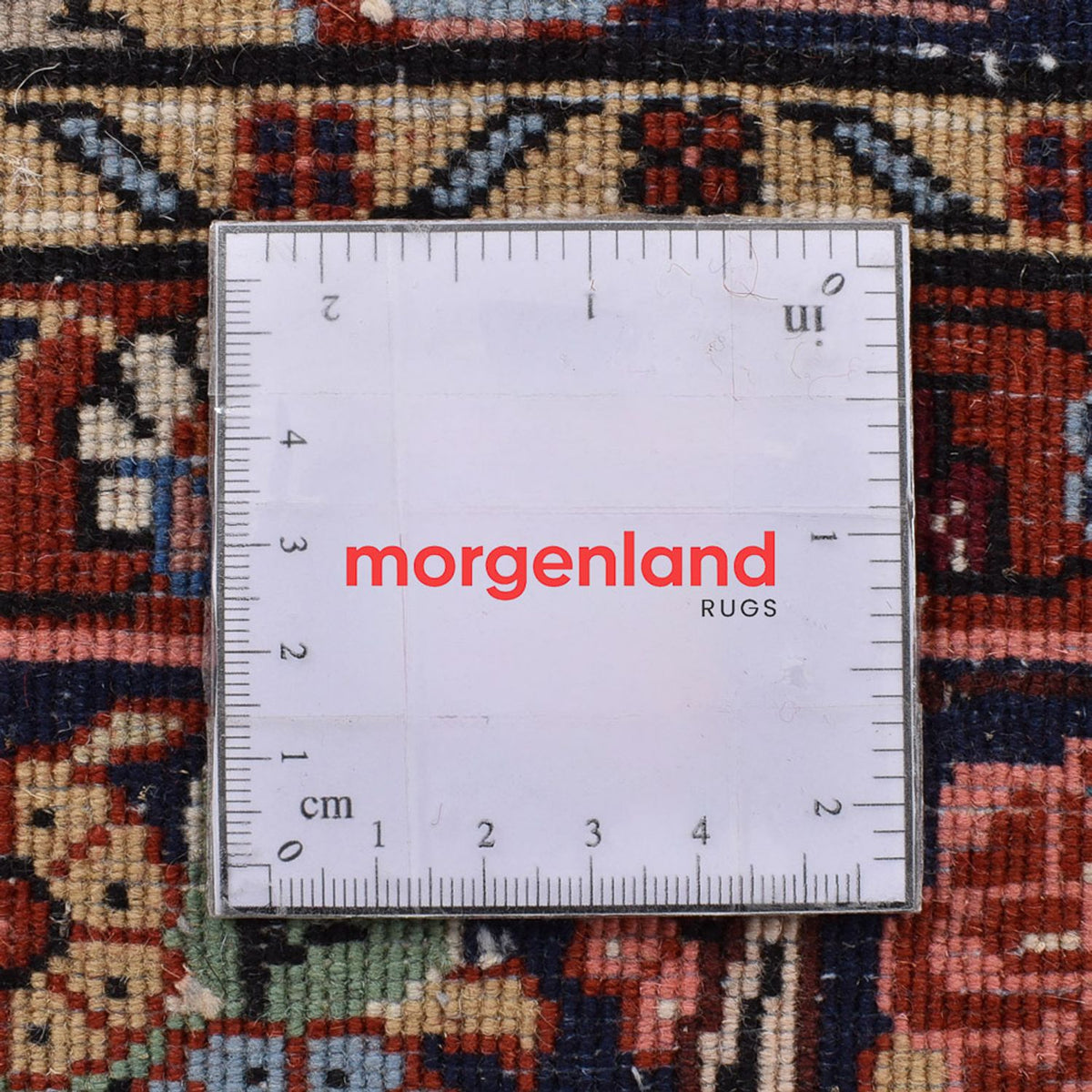 Persisk tæppe - Bijar - 211 x 135 cm - creme