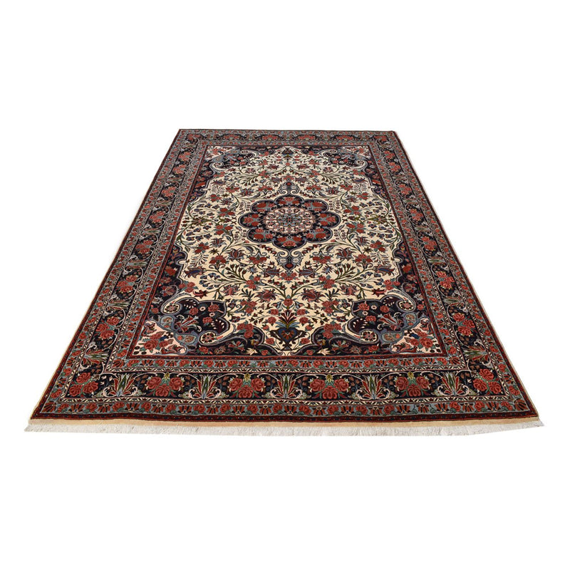 Persisk tæppe - Bijar - 298 x 203 cm - lys beige