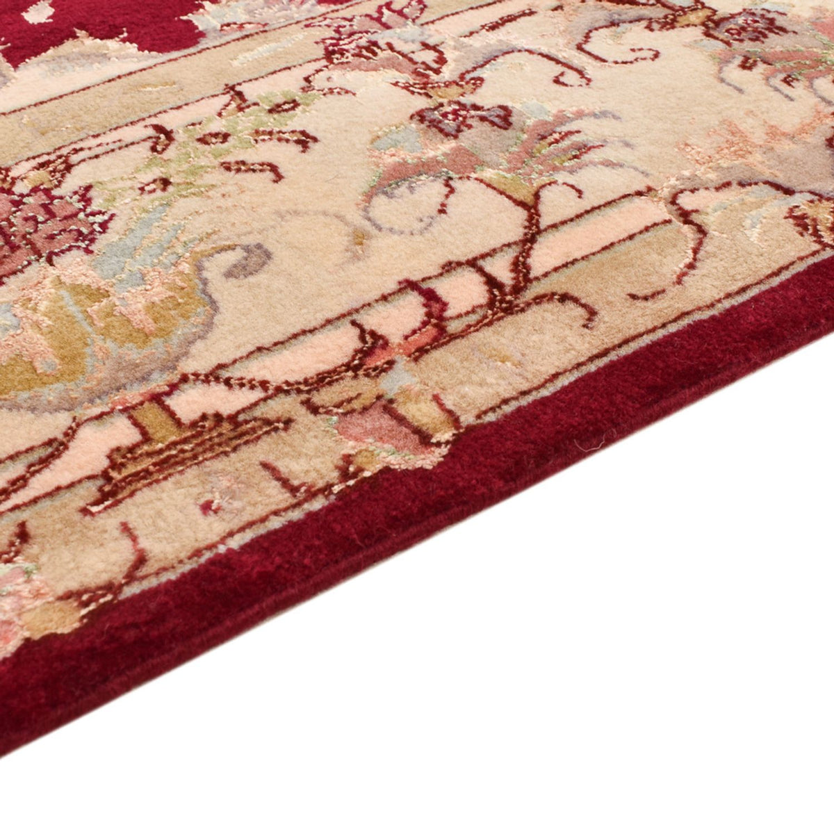 Persisk tæppe - Tabriz - Royal - 191 x 148 cm - rød