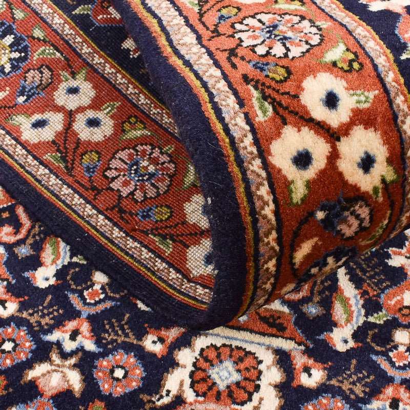 Løber Gabbeh-tæppe - Kashkuli Persisk - 202 x 81 cm - mørkeblå