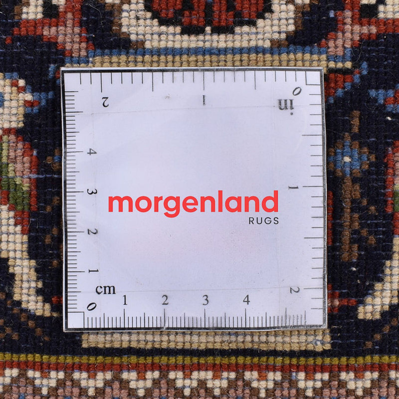 Løber Gabbeh-tæppe - Kashkuli Persisk - 202 x 81 cm - mørkeblå