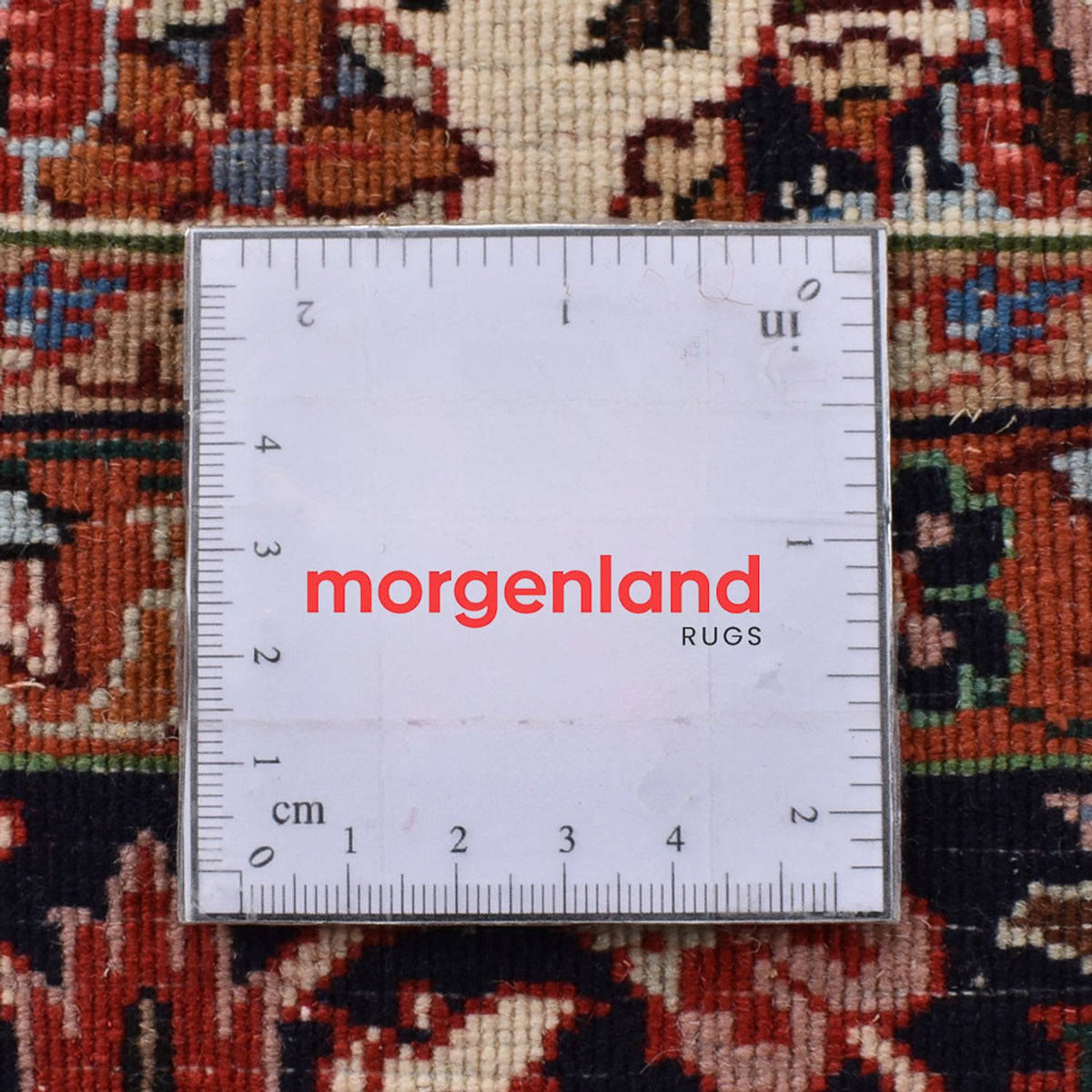 Persisk tæppe - Bijar - 203 x 149 cm - mørk beige