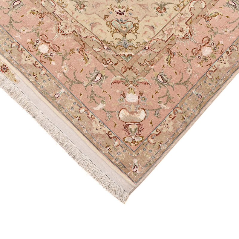 Persisk tæppe - Tabriz - Royal - 298 x 203 cm - lys beige