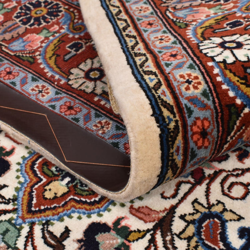 Persisk tæppe - Bijar - 209 x 139 cm - creme