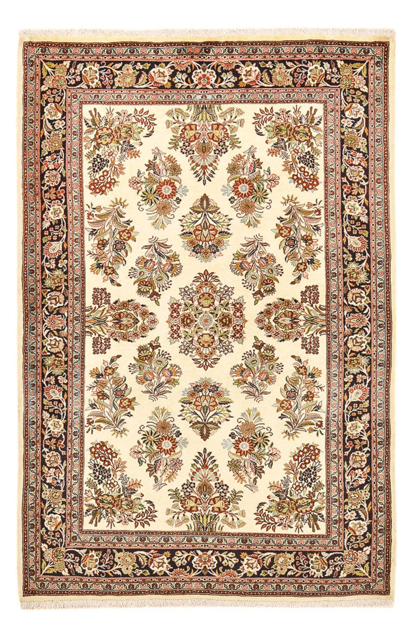 Persisk tæppe - Bijar - 212 x 140 cm - beige