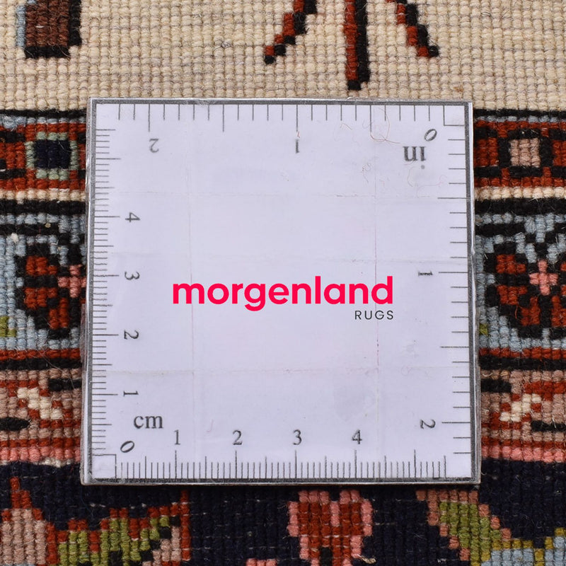 Persisk tæppe - Bijar - 212 x 140 cm - beige