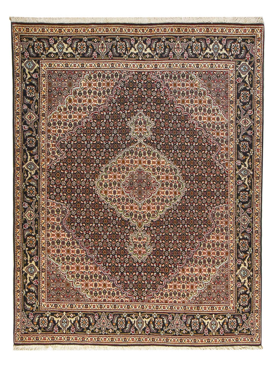 Persisk tæppe - Tabriz - Royal - 202 x 152 cm - rust
