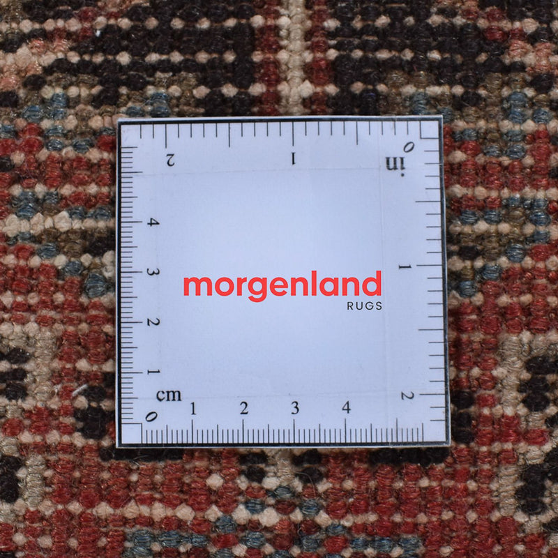 Persisk tæppe - Nomadisk - 180 x 127 cm - lysrød