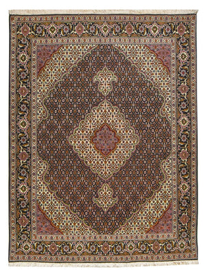 Persisk tæppe - Tabriz - Royal - 202 x 152 cm - rust