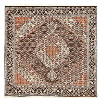 Tabriz - 40 Raj Tæppe 198x202cm - Persisk tæppe