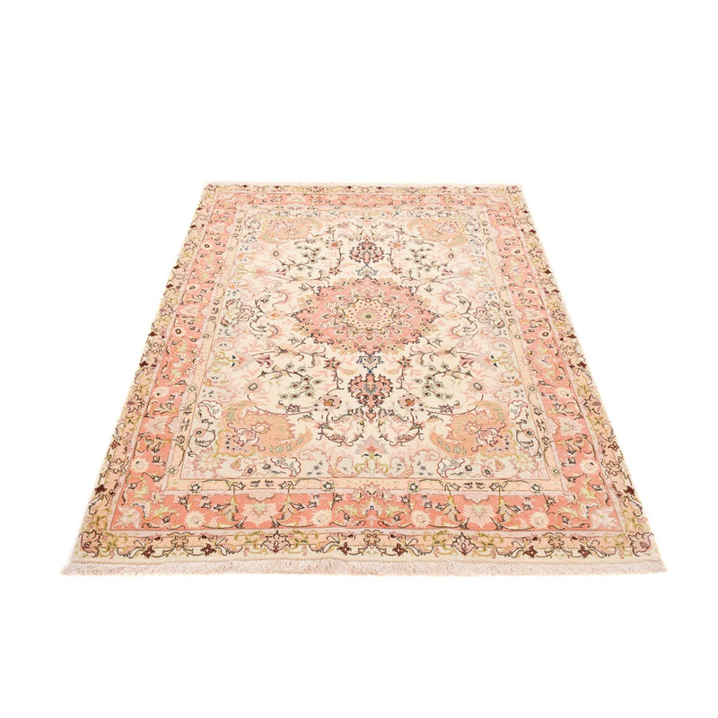 Persisk tæppe - Tabriz - Royal - 210 x 153 cm - lys beige