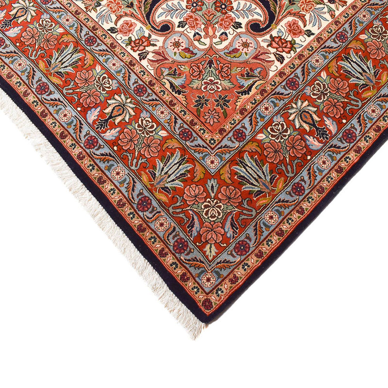 Persisk tæppe - Bijar - 298 x 199 cm - mørkeblå