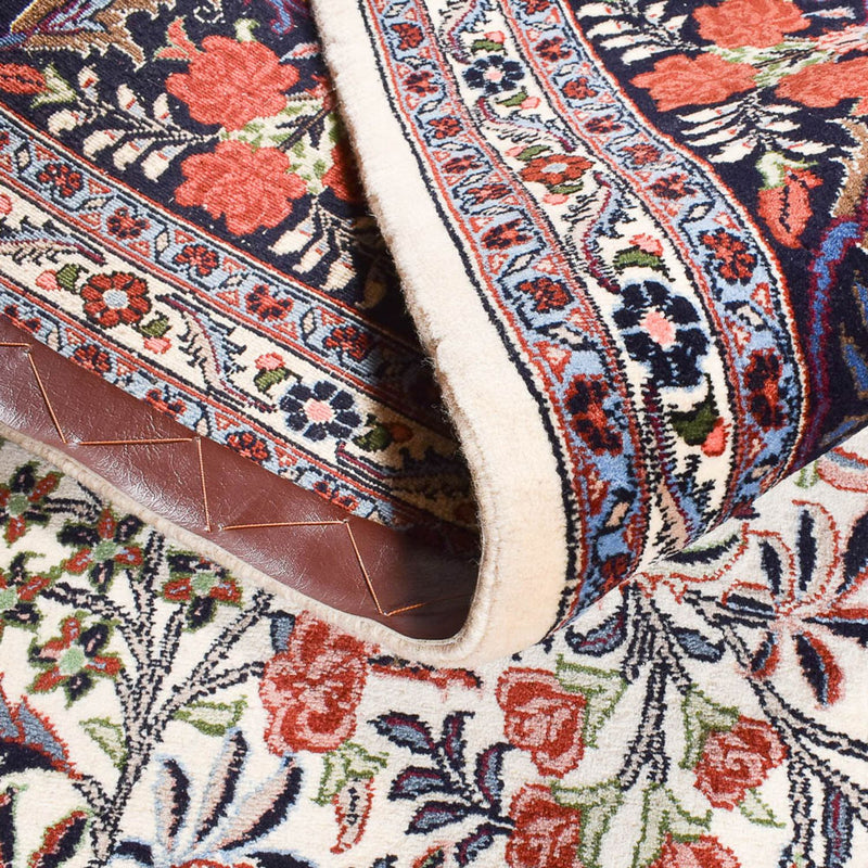 Persisk tæppe - Bijar - 318 x 203 cm - creme