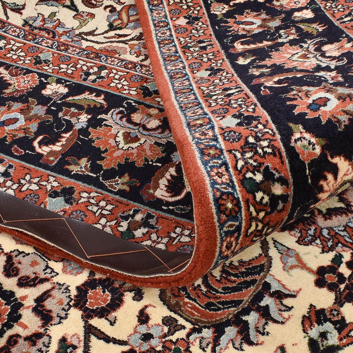 Persisk tæppe - Bijar - 292 x 204 cm - creme