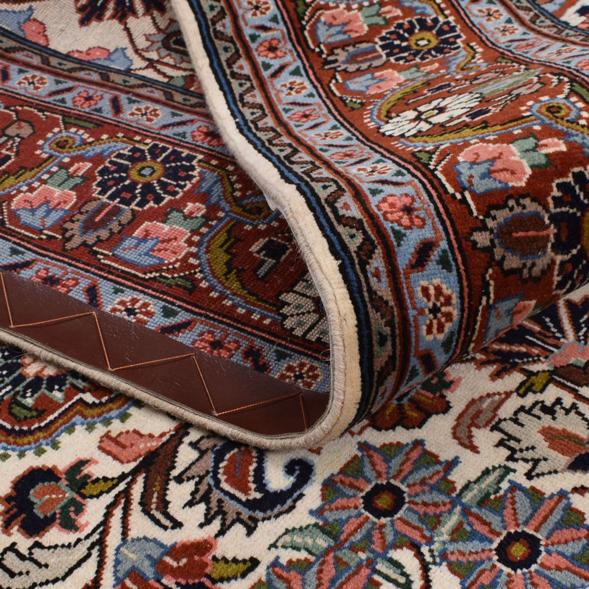 Persisk tæppe - Bijar - 215 x 137 cm - creme