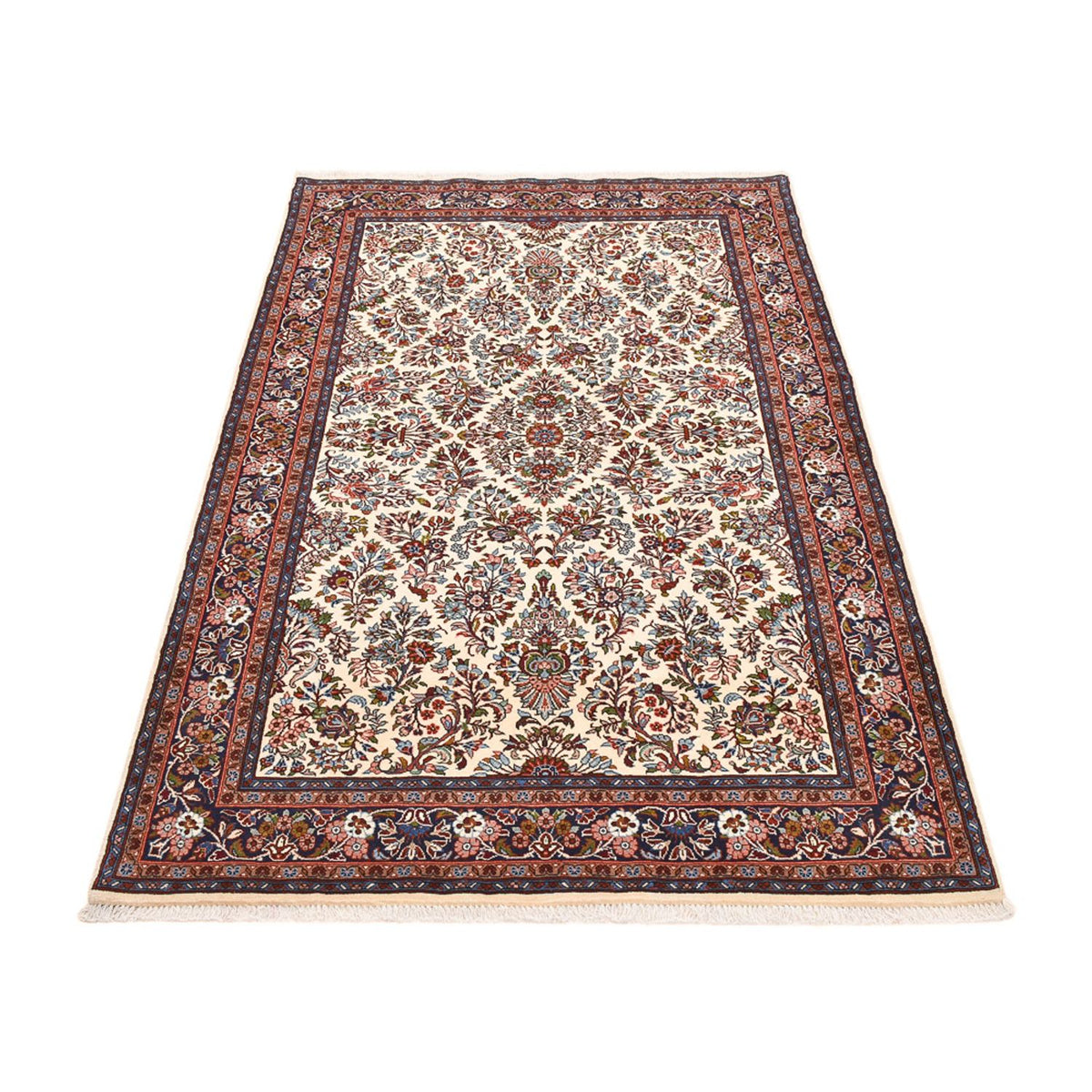 Persisk tæppe - Bijar - 226 x 135 cm - creme