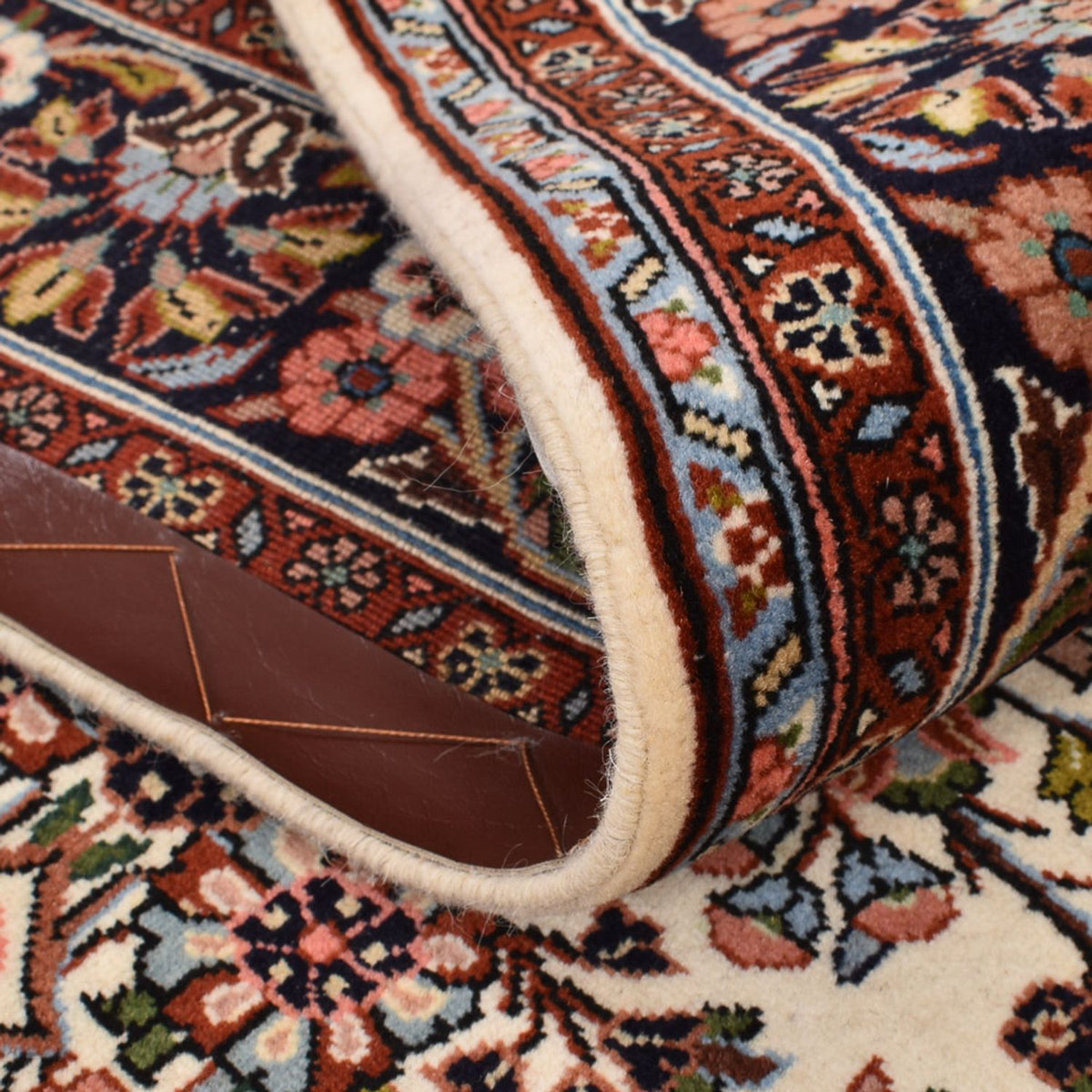 Persisk tæppe - Bijar - 213 x 135 cm - creme