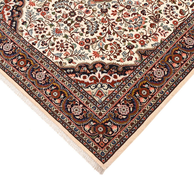 Persisk tæppe - Bijar - 214 x 140 cm - creme