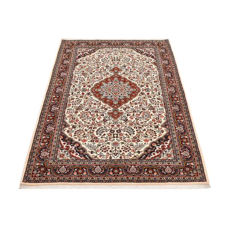 Persisk tæppe - Bijar - 214 x 140 cm - creme