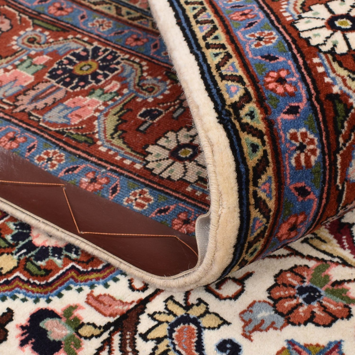 Persisk tæppe - Bijar - 208 x 136 cm - creme