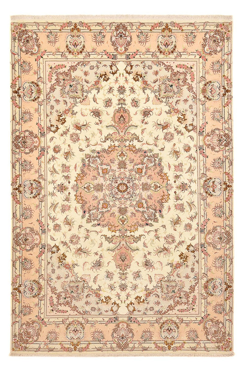 Persisk tæppe - Tabriz - Royal - 312 x 202 cm - mørk beige