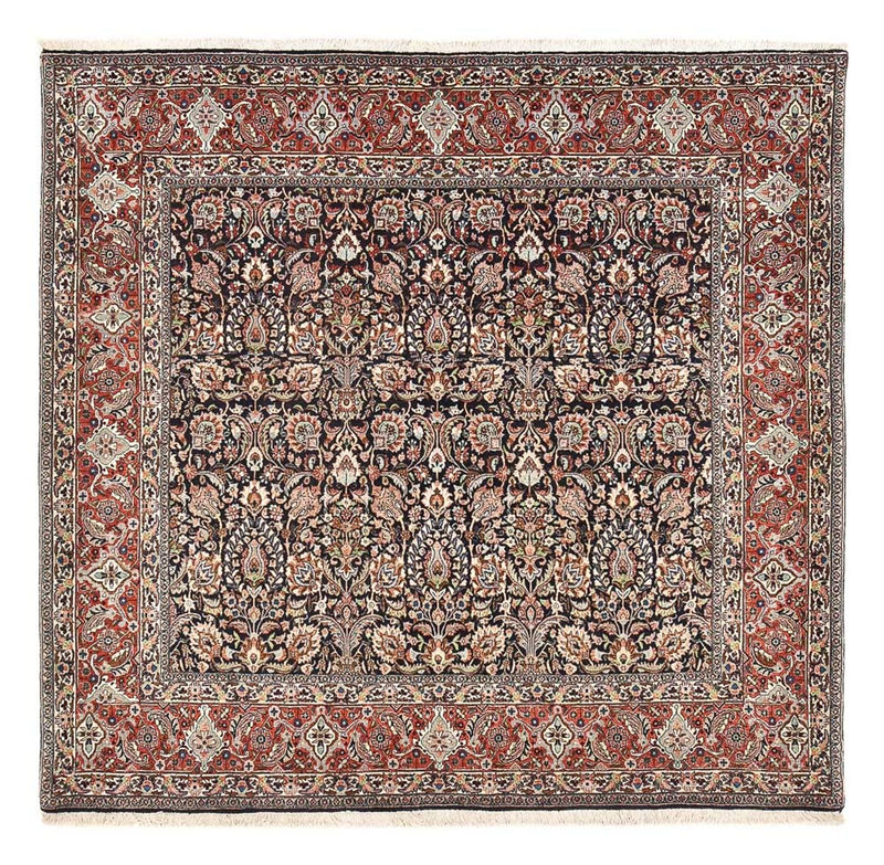 Persisk tæppe - Bijar firkantet  - 206 x 200 cm - rust