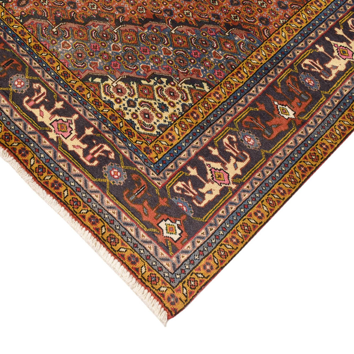 Persisk tæppe - Nomadisk - 288 x 197 cm - orange