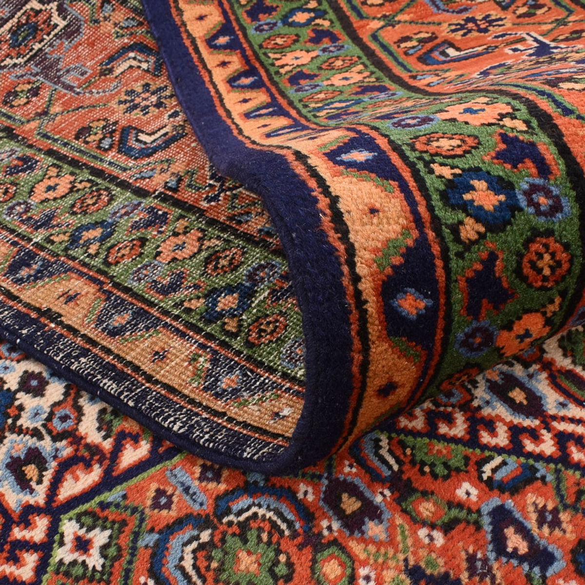 Persisk tæppe - Nomadisk - 307 x 210 cm - mørk beige