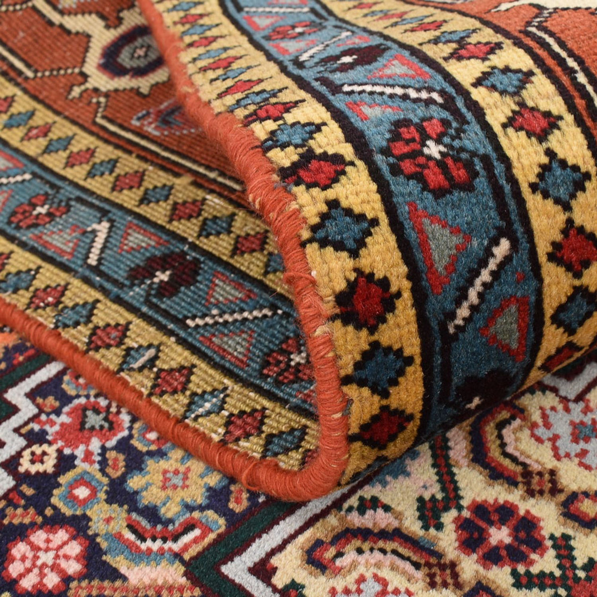 Persisk tæppe - Nomadisk - 298 x 200 cm - lys beige