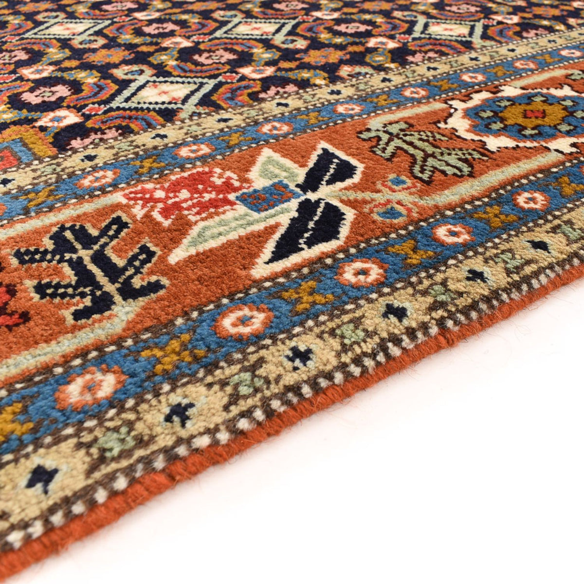 Persisk tæppe - Tabriz - 302 x 197 cm - mørk beige