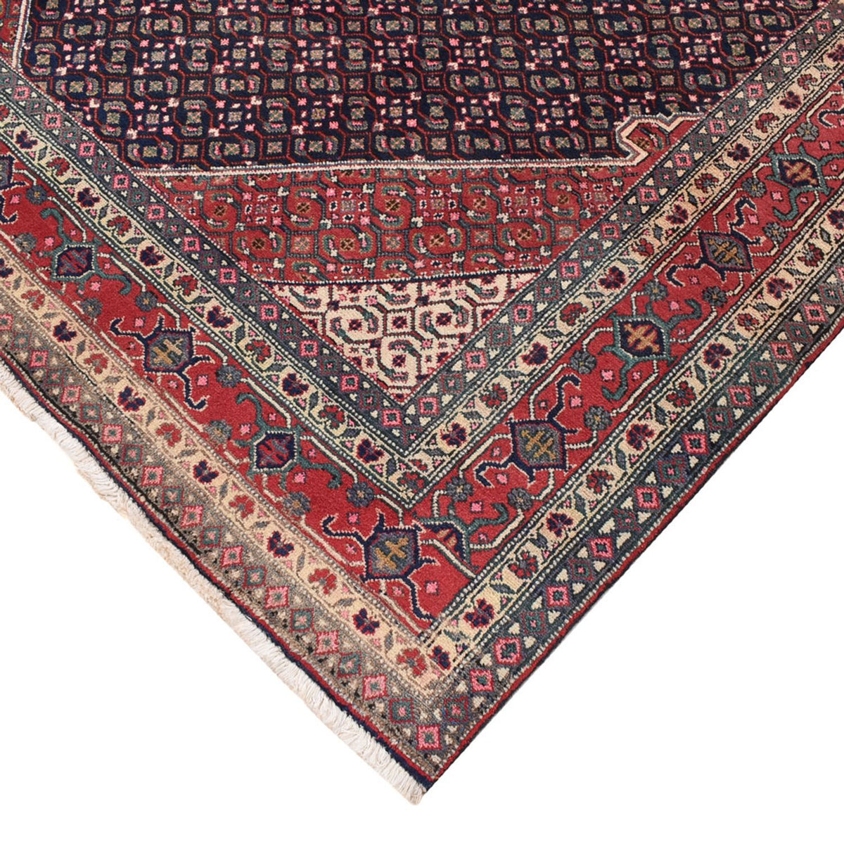 Persisk tæppe - Tabriz - 303 x 200 cm - rust