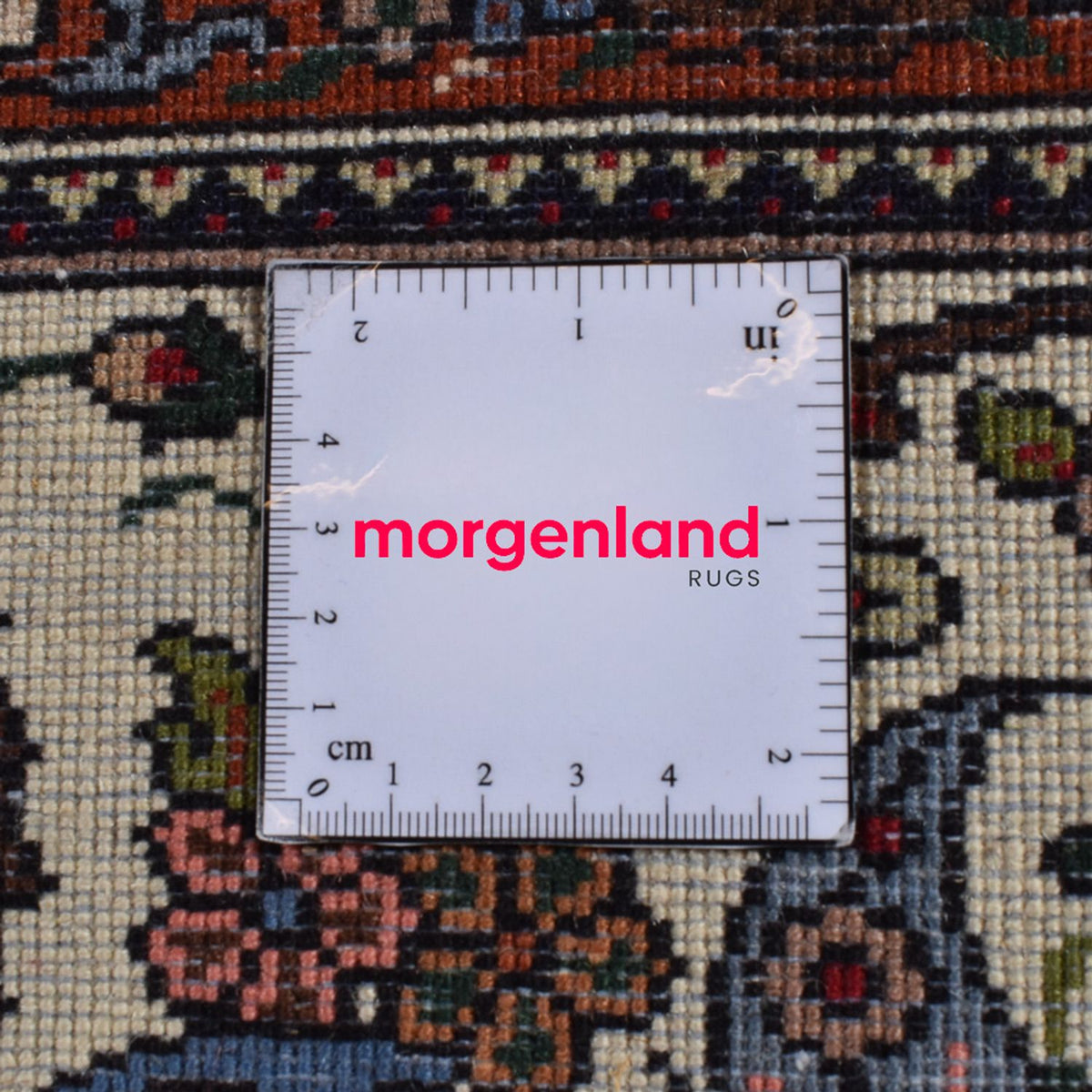 Persisk tæppe - Nomadisk - 303 x 206 cm - mørkerød