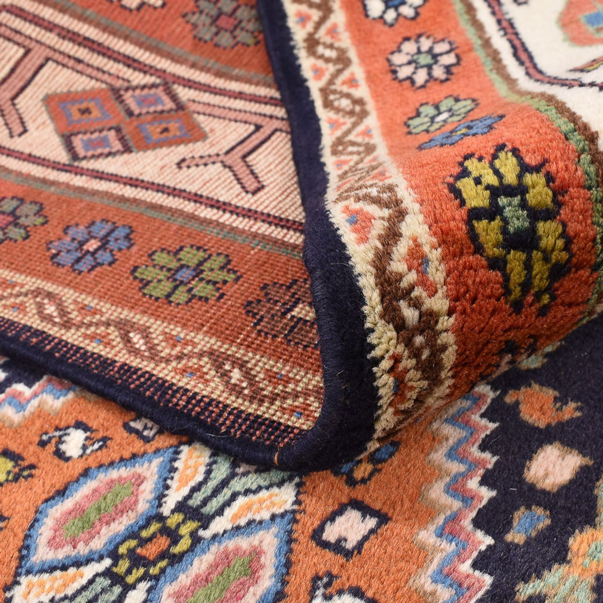 Persisk tæppe - Nomadisk firkantet  - 214 x 183 cm - flerfarvet