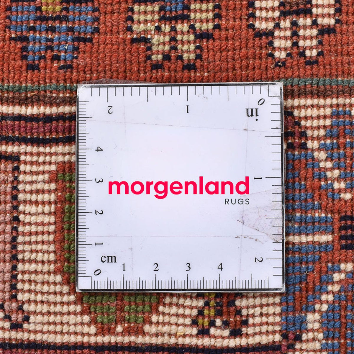 Persisk tæppe - Nomadisk firkantet  - 214 x 183 cm - flerfarvet