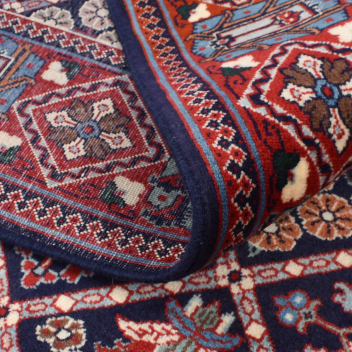 Persisk tæppe - Nomadisk - 200 x 136 cm - rust