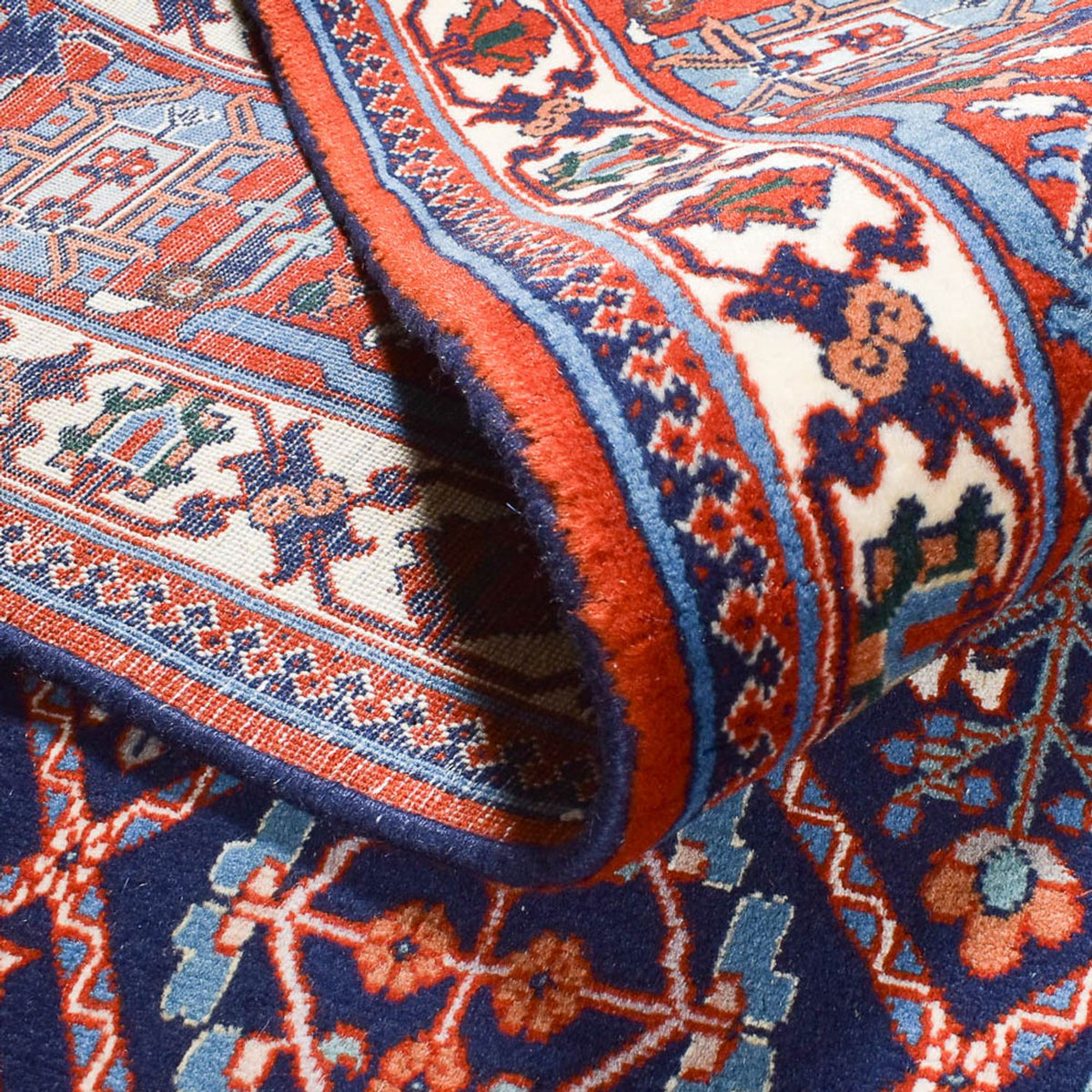 Persisk tæppe - Nomadisk - 305 x 201 cm - rust