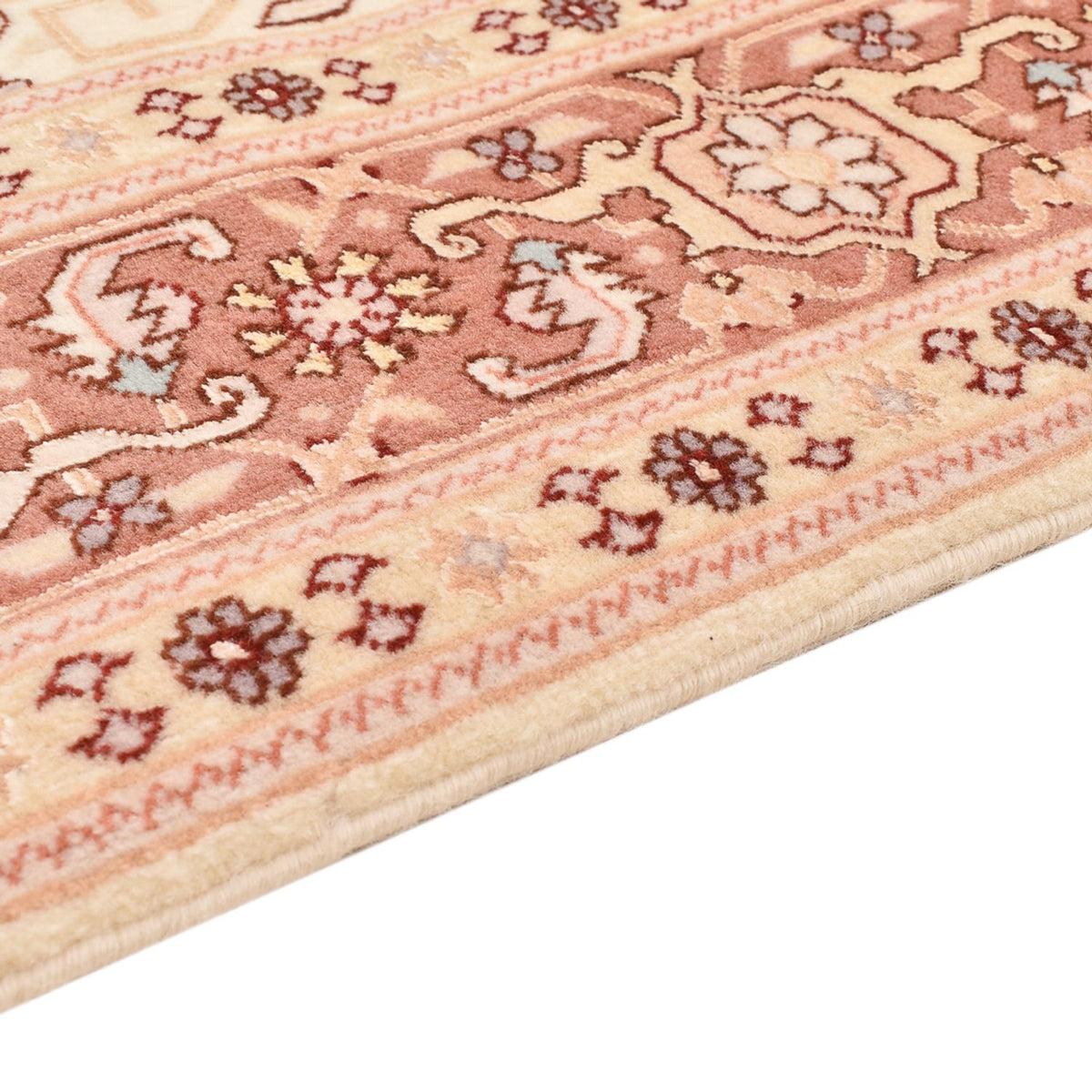 Persisk tæppe - Tabriz - Royal - 153 x 100 cm - lys beige