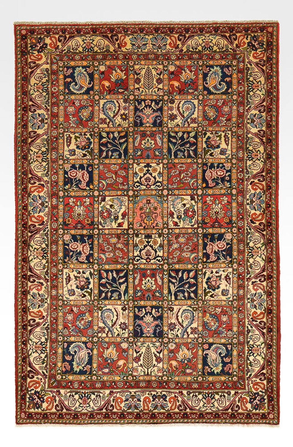 Persisk tæppe - Nomadisk - 237 x 158 cm - flerfarvet