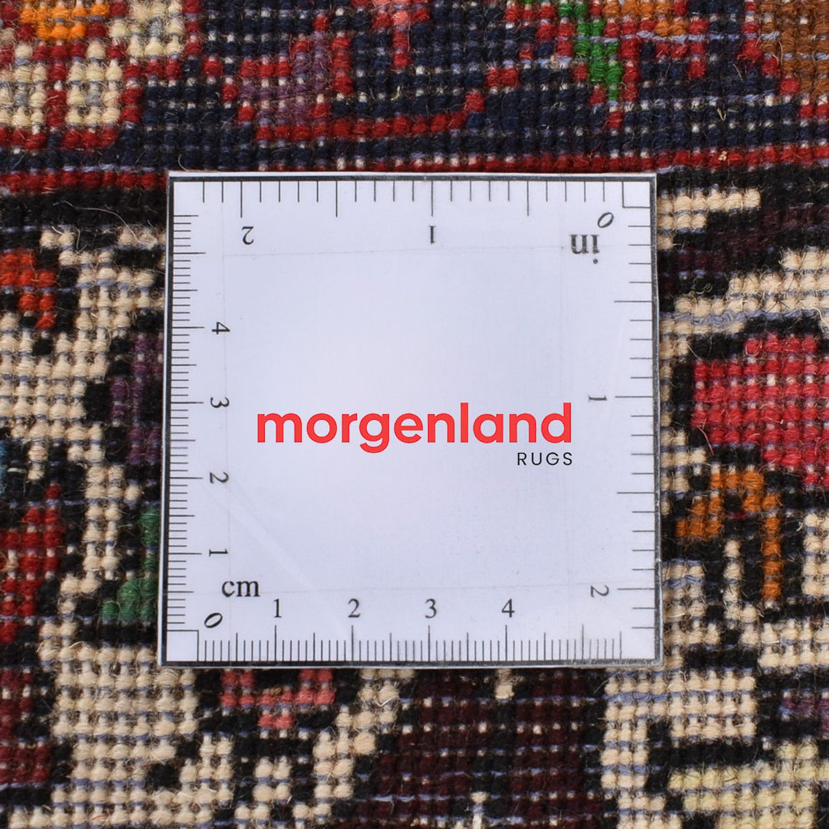 Persisk tæppe - Nomadisk - 203 x 135 cm - flerfarvet