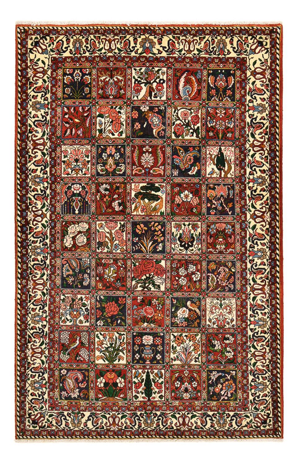 Persisk tæppe - Nomadisk - 233 x 151 cm - flerfarvet