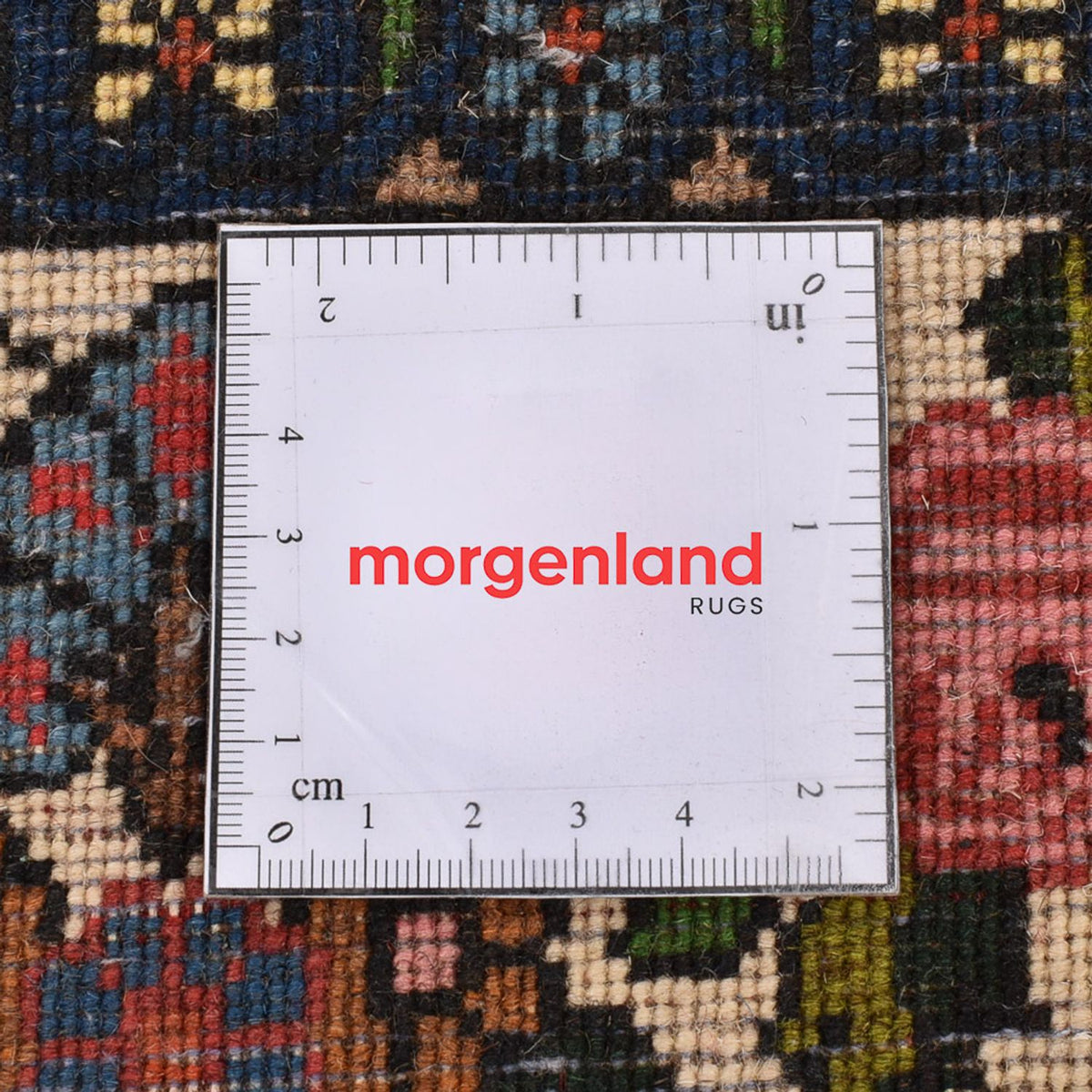 Persisk tæppe - Nomadisk - 195 x 136 cm - flerfarvet